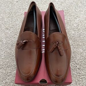 Men's Tassel Brown Loafers by Dapper Shoes Co.
